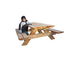 Picknickbänke