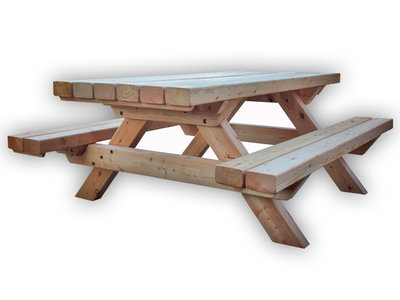 Picknickbank Feuerstein Lrchenholz