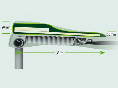 Berg Favorit 430 grn mit Sicherheitsnetz Comfort