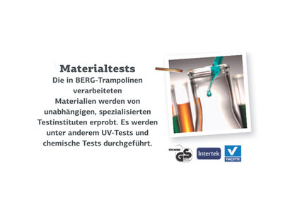 Berg Champion 380 grau mit Sicherheitsnetz Deluxe