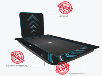 Berg FlatGround Ultim Elite 500 black Aerowall ohne Graphic