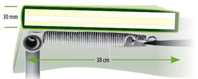 Berg InGround Champion 380 Schutzrand grn