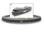 Berg InGround Elite 380 Schutzrand grau