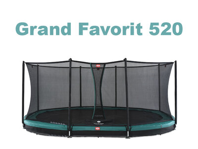 Berg Inground Grand Favorit gr�n 520 x 350 Airflow oval...
