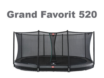 Berg Inground Grand Favorit grau 520 x 350 Airflow oval...