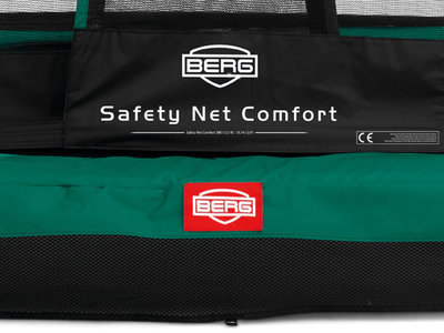 Berg InGround Favorit 270 grau mit Sicherheitsnetz Comfort