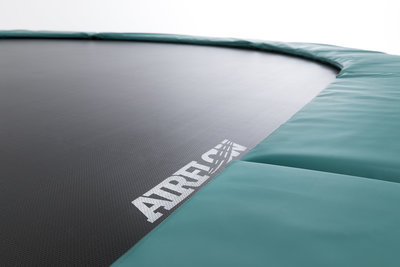 Berg Inground Grand Champion grau 470 x 310 oval mit Sicherheitsnetz Deluxe
