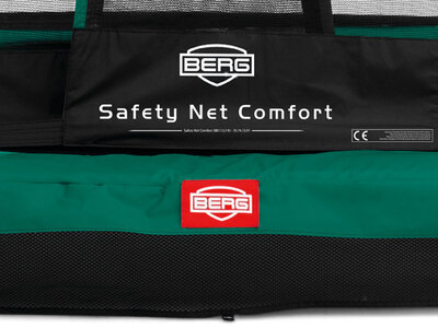 Berg InGround Favorit 430 black mit Sicherheitsnetz Comfort
