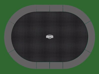 Berg Inground Grand Favorit schwarz 520 x 350 oval
