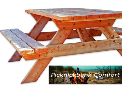 Picknickbank Comfort Lärchenholz 