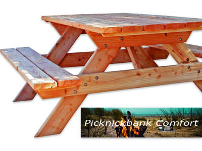 Picknickbank Comfort Lrchenholz 
