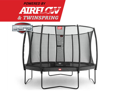 Berg Champion 430 grau Levels mit Sicherheitsnetz Deluxe