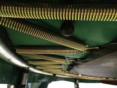 Berg Inground Champion 380 grn mit Sicherheitsnetz Deluxe